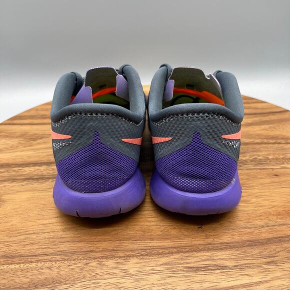 Nike Free 5.0 Shoes Womens Size 8.5 Gray Running Comfort Walking Gym Sneakers - Picture 4 of 8